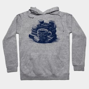 Coffee with books Hoodie